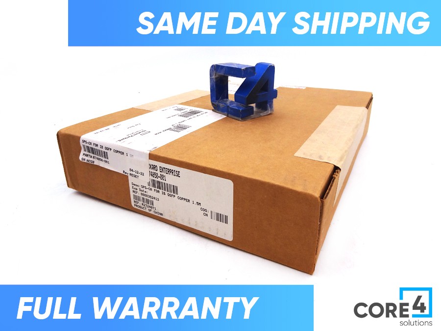 HP 674850-001 1.5M FDR QUAD COPPER CABLE *New Bulk* - 674850-B21, 670759-B23
