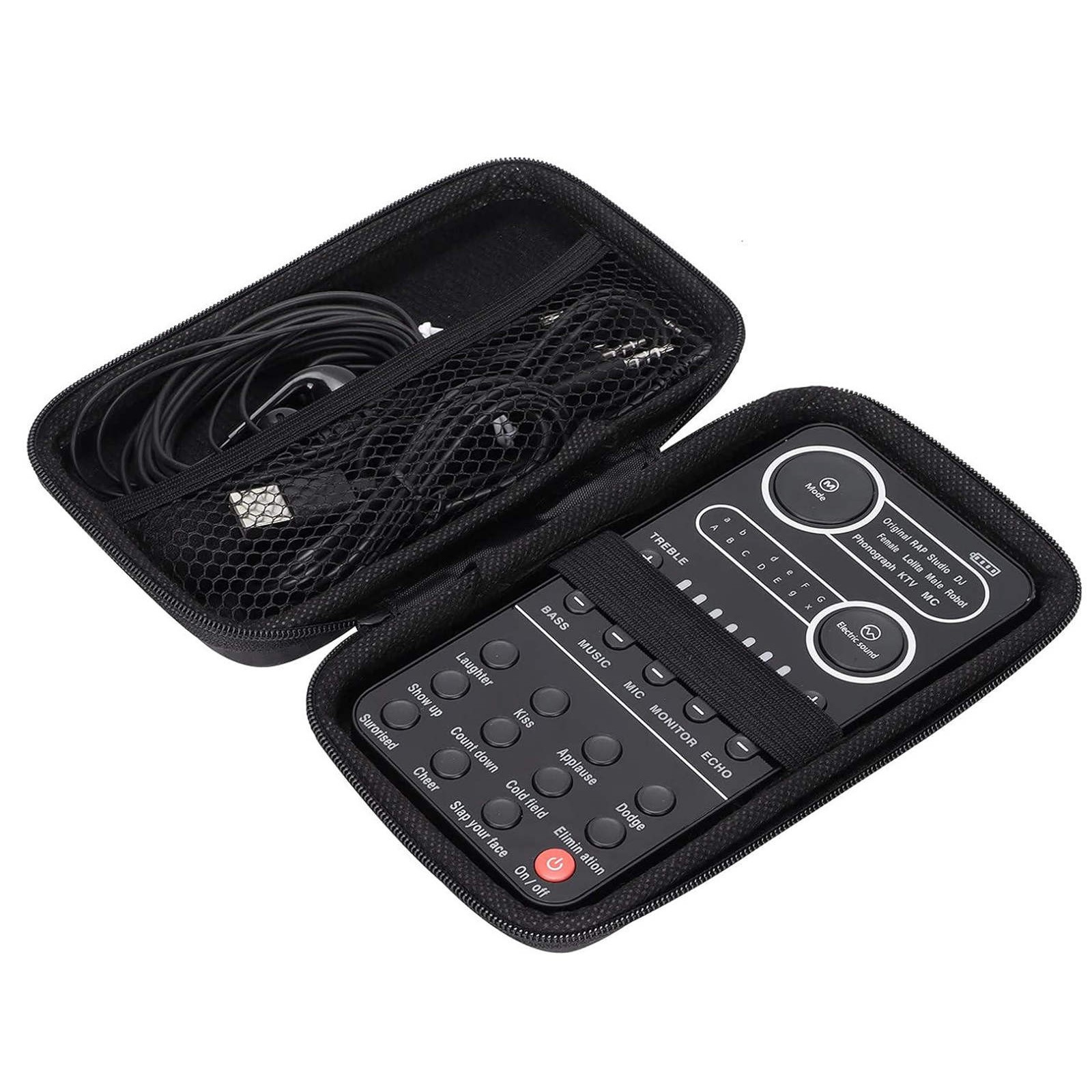 For Live Sound Card Mixer Portable Professional Evading Function 13 Sound Modes