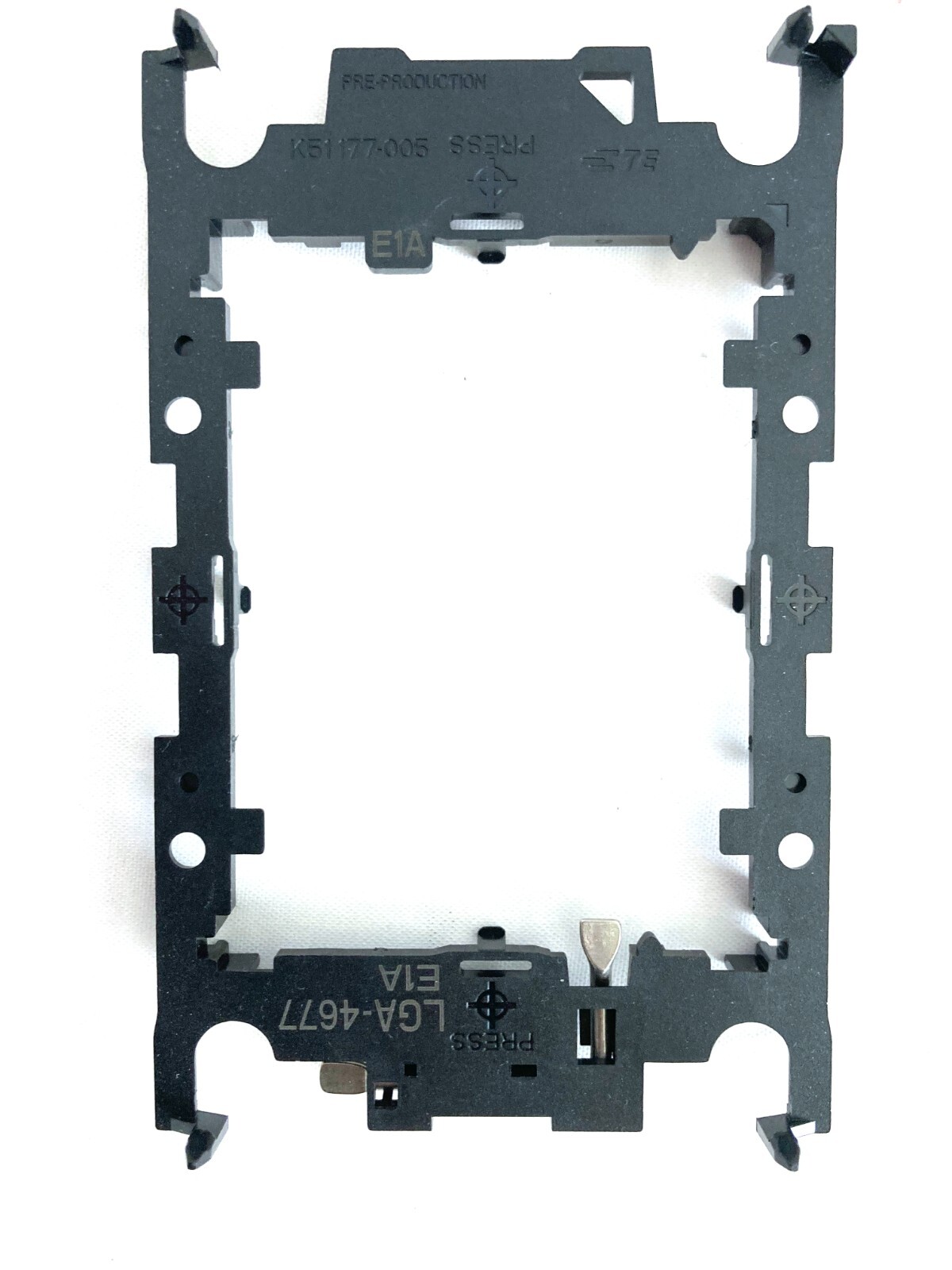 E1A K51177-005/E1B K73278-005 Intel XEON CPU LGA-4677 Carrier Heatsink Clip Base