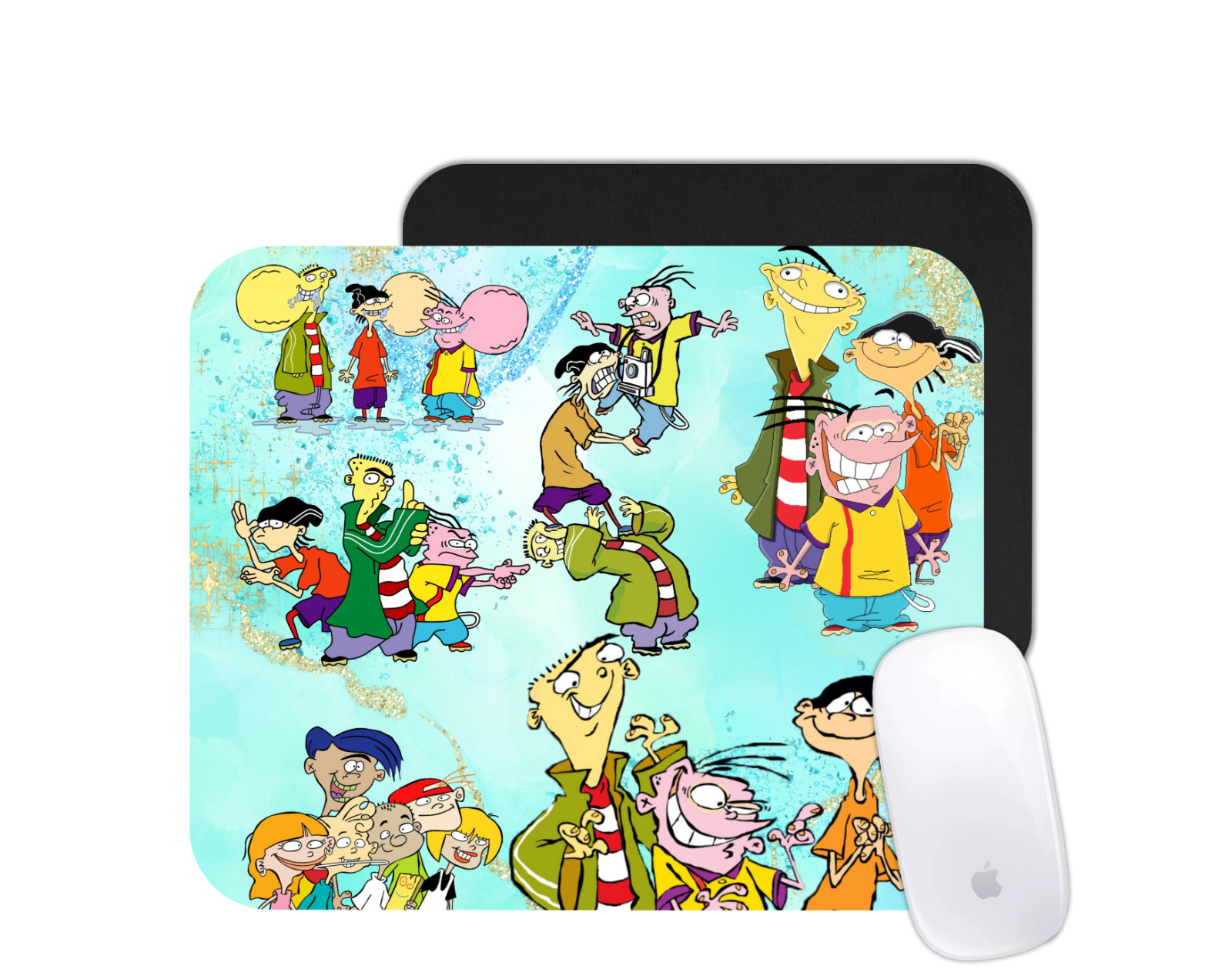 Ed Edd n Eddy Mouse Pad – 90s Retro Cartoon Network Gamer Desk Mat