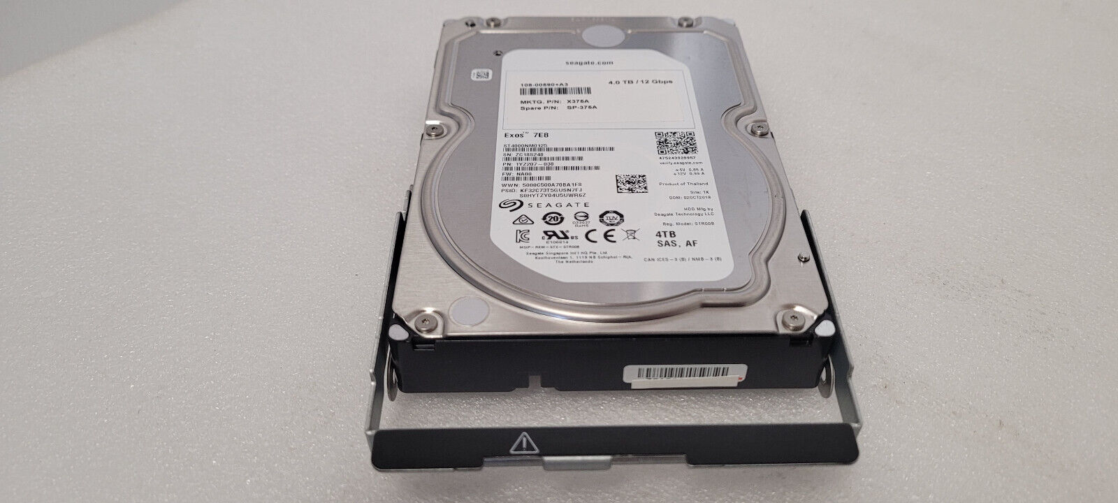 FOR NetApp E-X4105A 4T 4TB/12 Gbps 3.5" SAS 108-00622+A3 storage hard drive