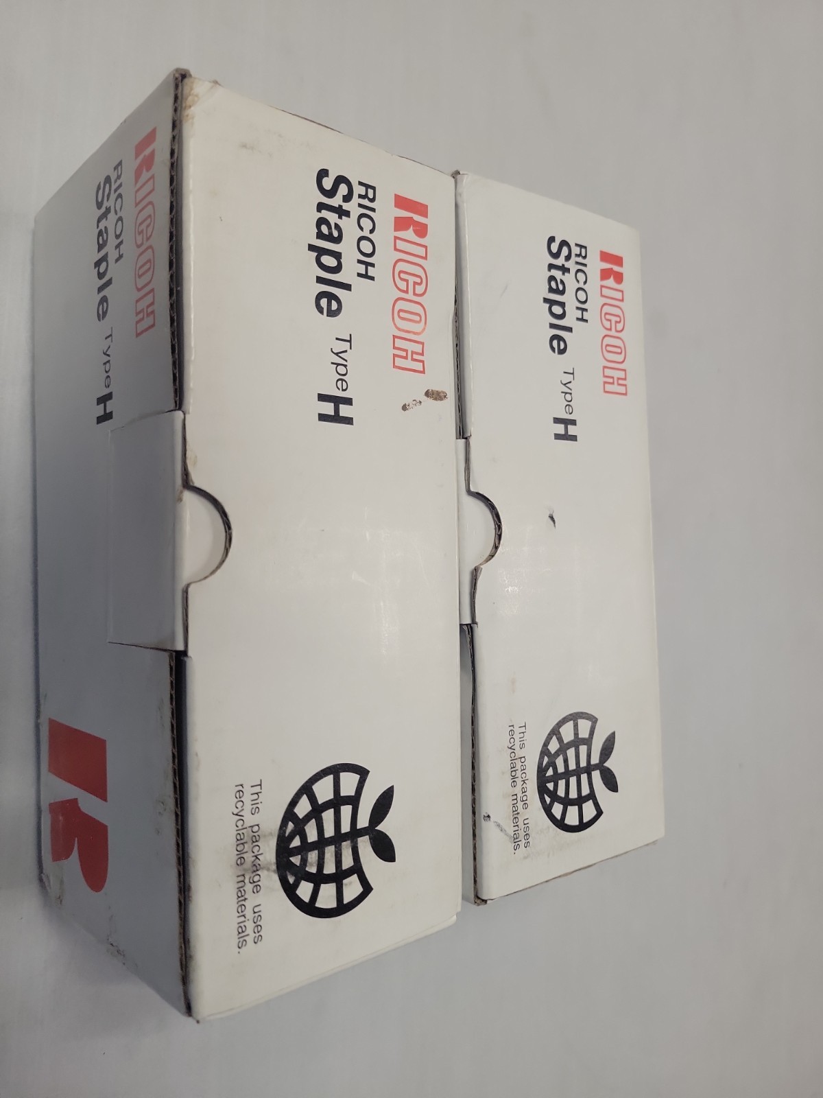 2x Genuine Ricoh 410508 Type H Staple Cartridge 