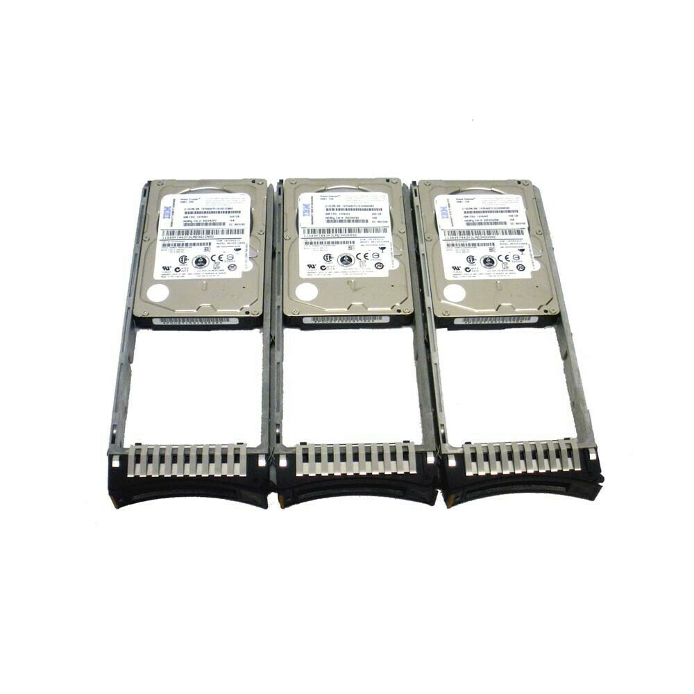 IBM 1948 Hard Drive 283GB 15K SAS SFF-2 IBM i - Lot of 3