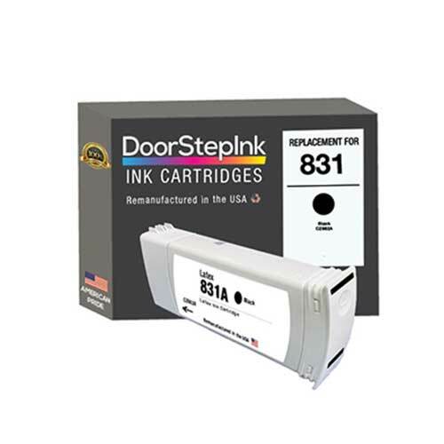 DoorStepInk Compatible Ink Cartridges For HP 831 Black CZ682A-USA