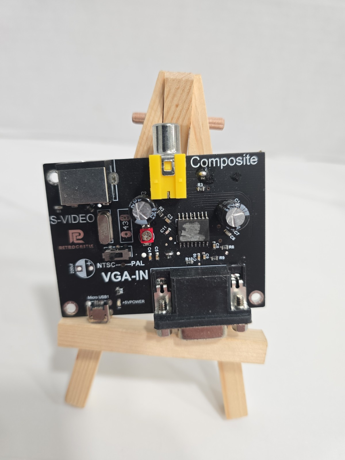 MiSTer FPGA Active Y/C Composite / S-Video / VGA In / Micro USB / NTSC to PAL