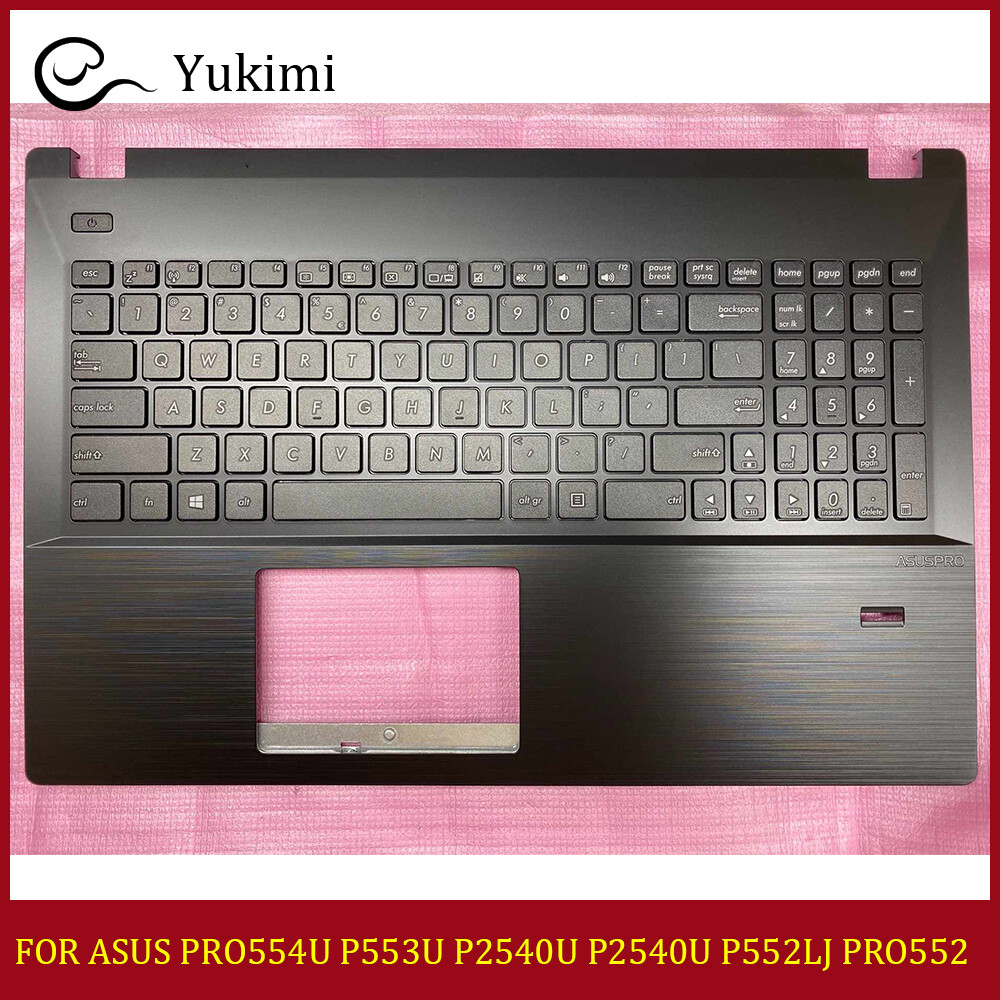 FOR ASUS PRO554U P553U P2540U P2540U P552LJ Black C Shell Palmrest Keyboard