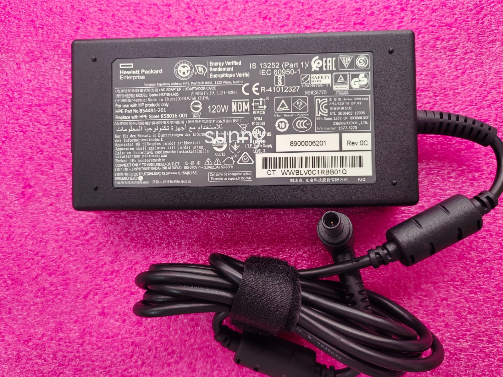 For HP ENVY Recline 27 TouchSmart 27-k401nl 19.5V 6.15A 120W 854491-201 Original