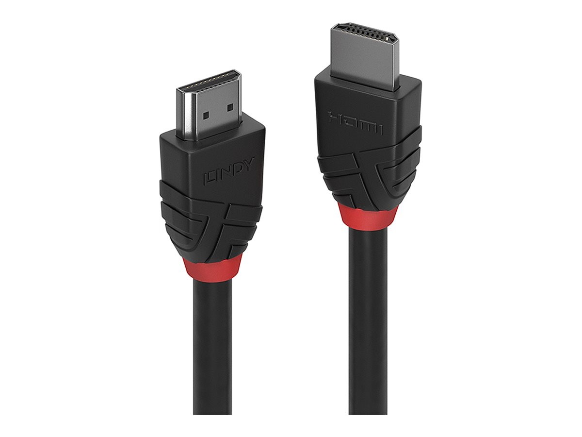 Lindy High Speed HDMI Cable Black Line Digital Cable/Display/Video 3m HDMI 36473
