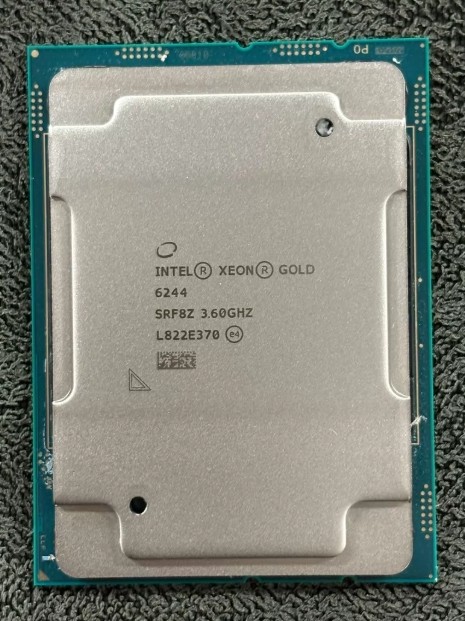 Intel Xeon Gold 6244 3.6GHz 24.75MB 8-Core LGA 3647 CPU / Processor #SRF8Z