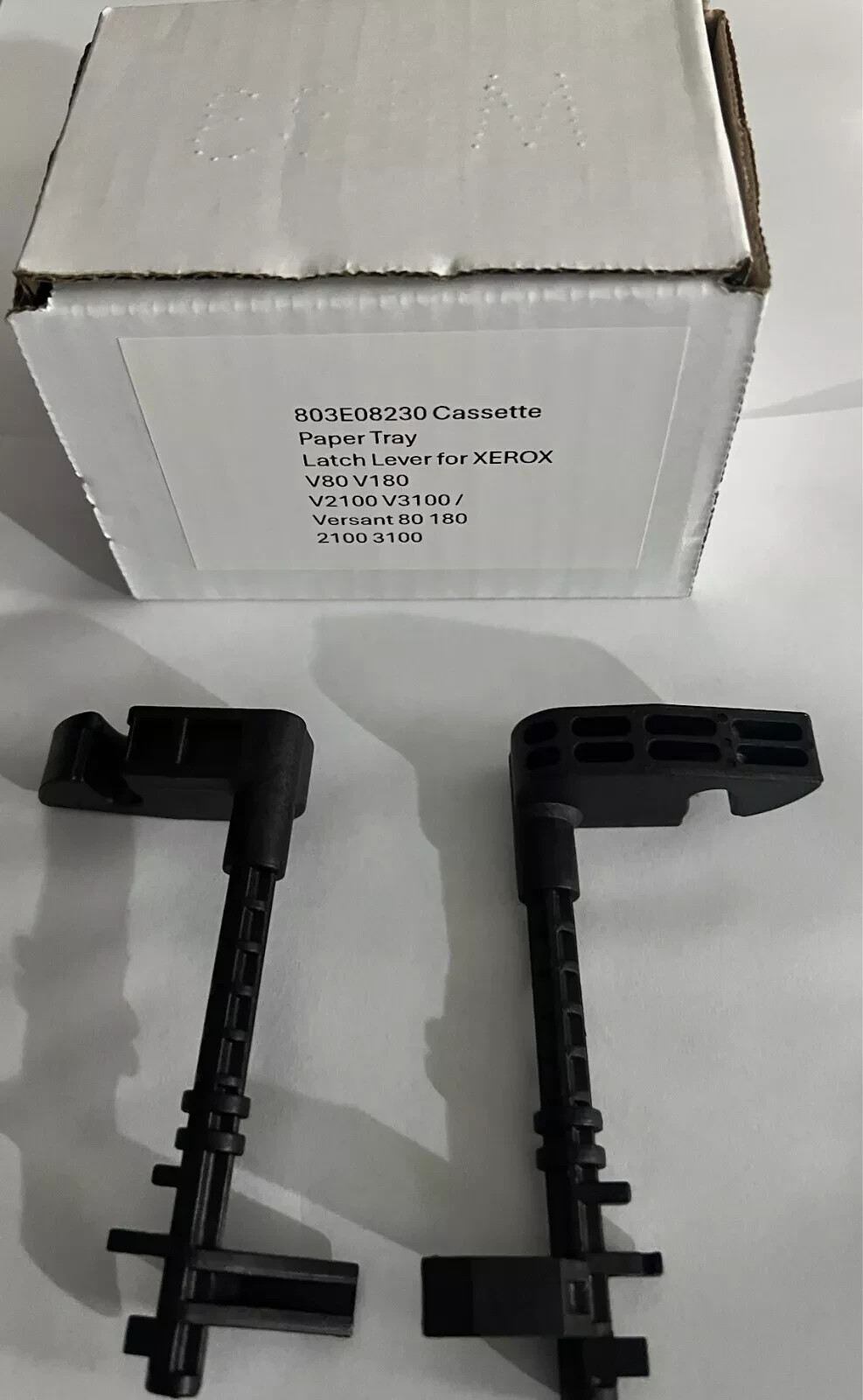 803E08230 Cassette Paper Tray Latch Lever for XEROX V80 V180 Box of 2