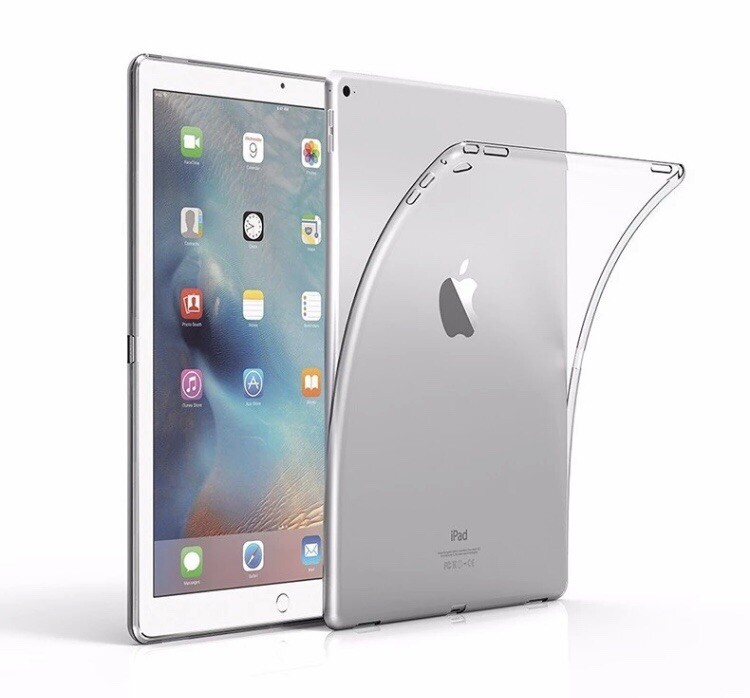 iPad Pro 9.7 (5th Gen) 9.7 Silicone Transparent Clear Soft TPU Case Cover