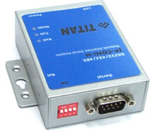 VSCom Ethernet Serial Server, 1 port RS232, use serial device over intranet/LAN