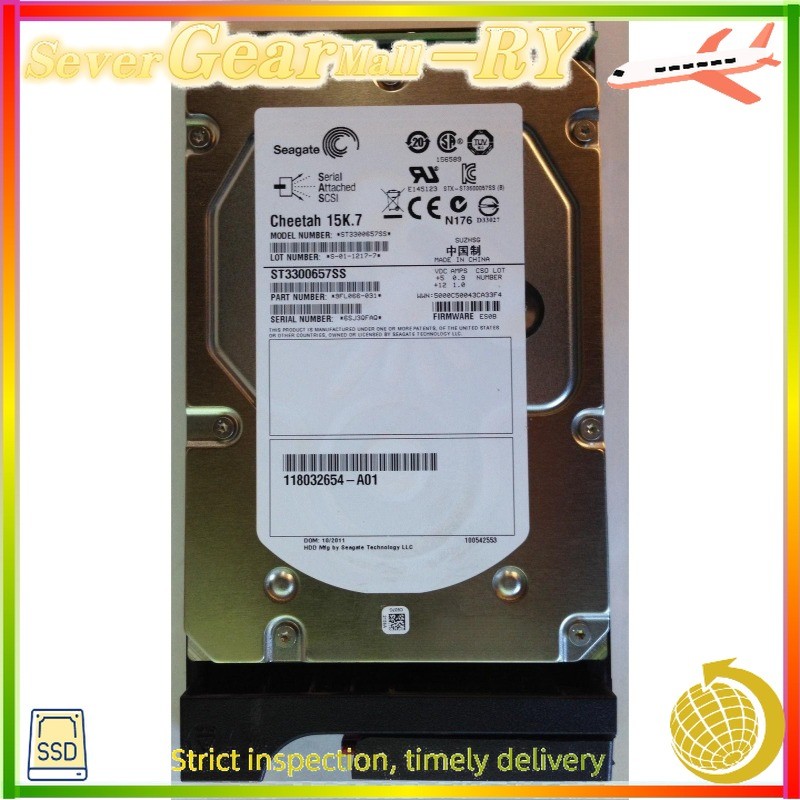 New FOR EMC 005049674 005049905 005050938 005050937 300G VNXE Hard Disk