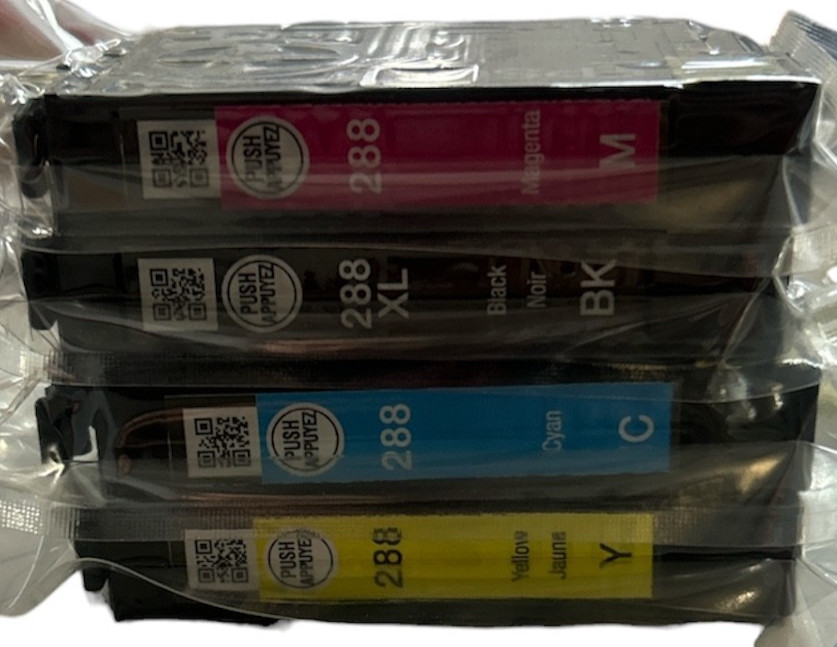Epson 288XL High-Capacity DURABrite Ultra Ink Value Club Pack