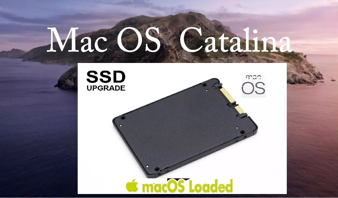 120GB 2.5" SSD | macOS Catalina 10.15.7 Preloaded | iMac, Mac Mini, MacBook Pro