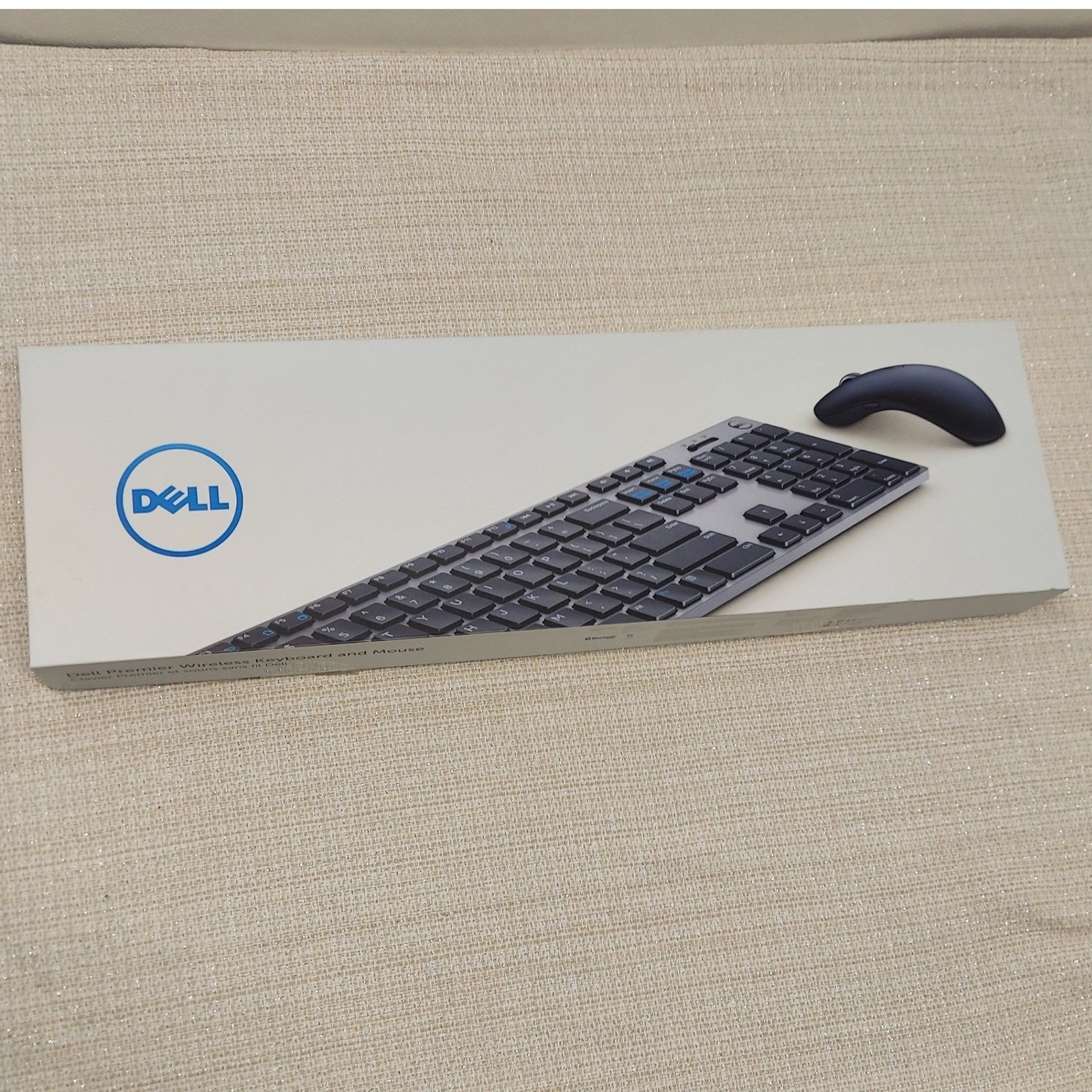 Dell Premier Wireless Keyboard and Mouse KM717 1G1MG Bluetooth Gray