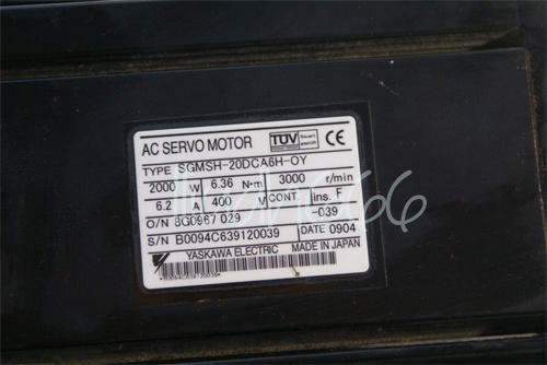 NEW ONE YASKAWA SERVO MOTOR SGMSH-20DCA6H-OY fedex or DHL