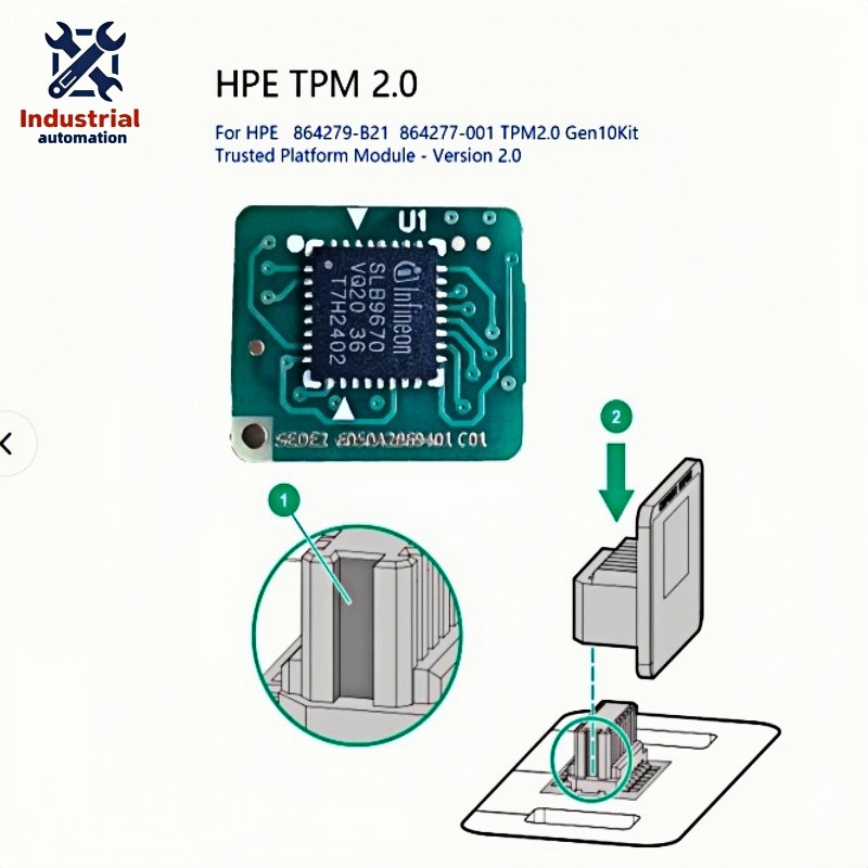 1PCS BRAND NEW TPM 2.0 Module HPE 864277-001 IFX IFX Fast Shipping Free Delivery
