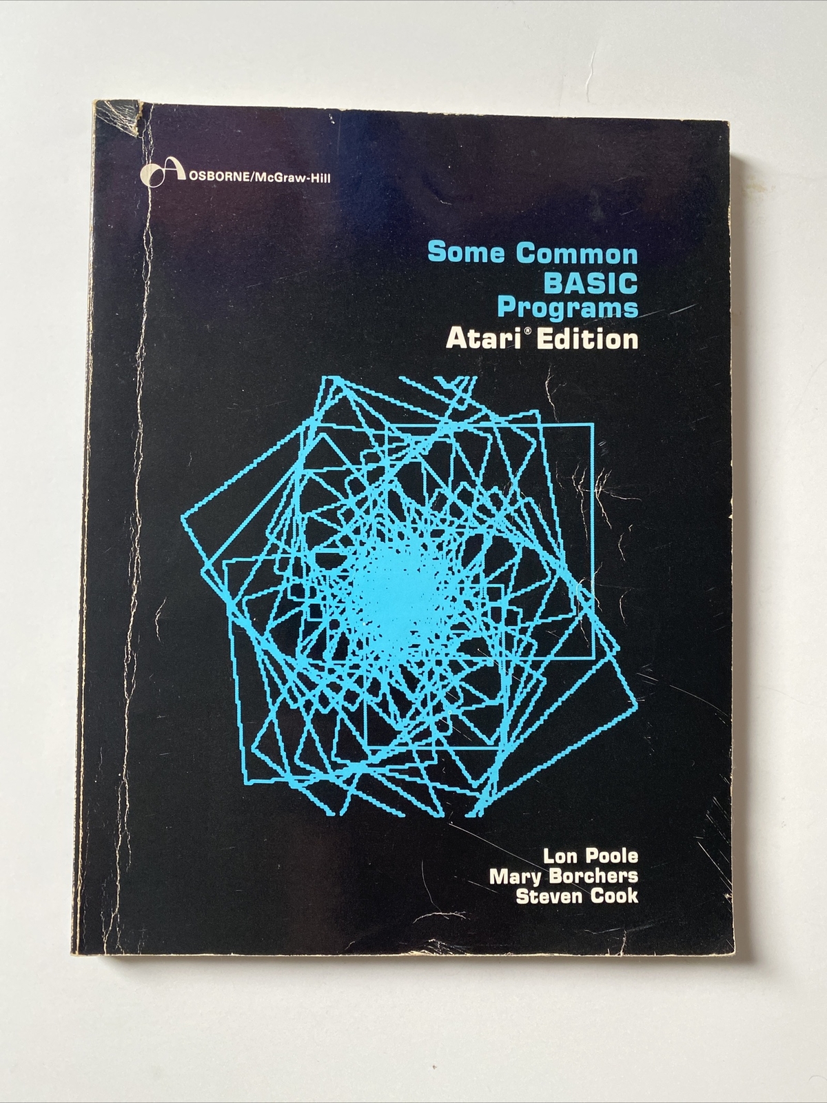 Vintage 1981 Osborne/McGraw Hill Book - Some Common Basic Programs Atari Edition