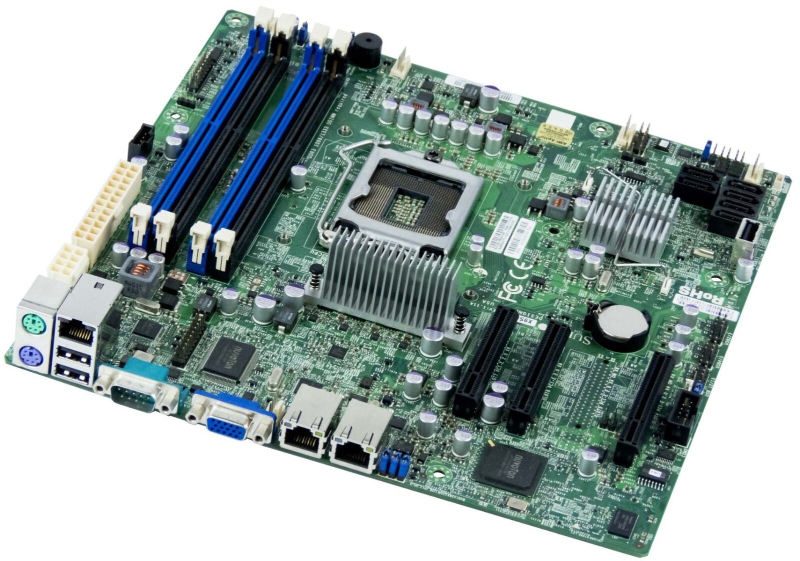 MOTHERBOARDS SUPERMICRO X9SCL-F SOCKET 1155 4xDDR3 6xSATA microATX INTEL C202