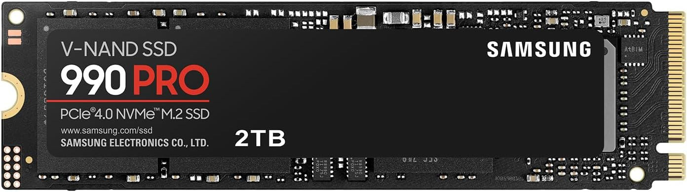 NEW Samsung 990 PRO 2TB NVMe PCIe 4.0 M.2 2280 SSD MZ-V9P2T0/AM (AMX)