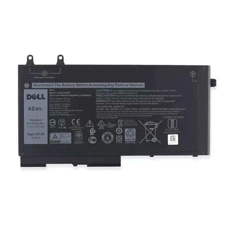 Genuine 42Wh 1V1XF Battery For Dell Latitude 5400 5410 5500 5510 7VTMN XV8CJ NEW