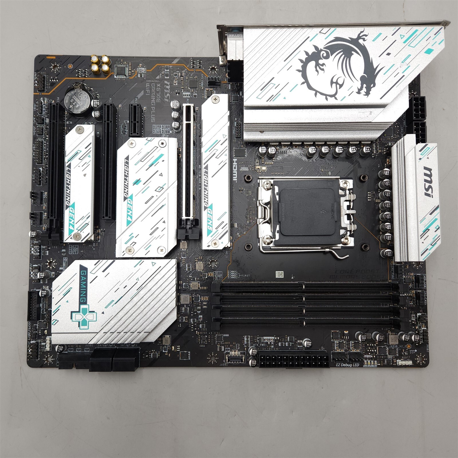 MSI X670E Plus WiFi Motherboard (AM5, DDR5, SATA 6Gb/s, USB 3.2 Gen 2, ATX)