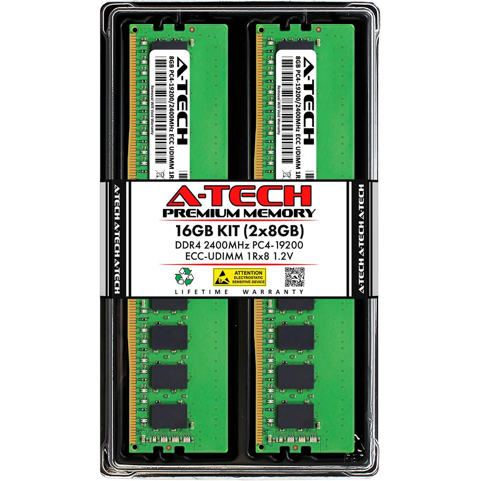 16GB 2x 8GB PC4-2400 ECC UDIMM Supermicro X11SCZ-F X11SSE-F X11SSW-F Memory RAM