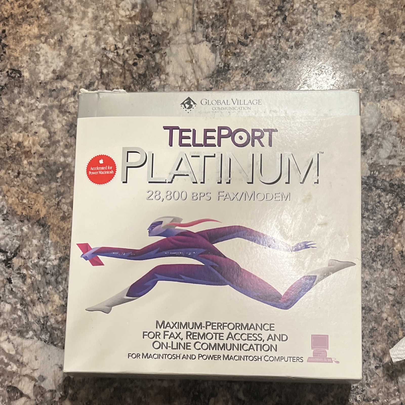 Global Village Communication TelePort Platinum 28.8K Fax/Modem A812 for Apple