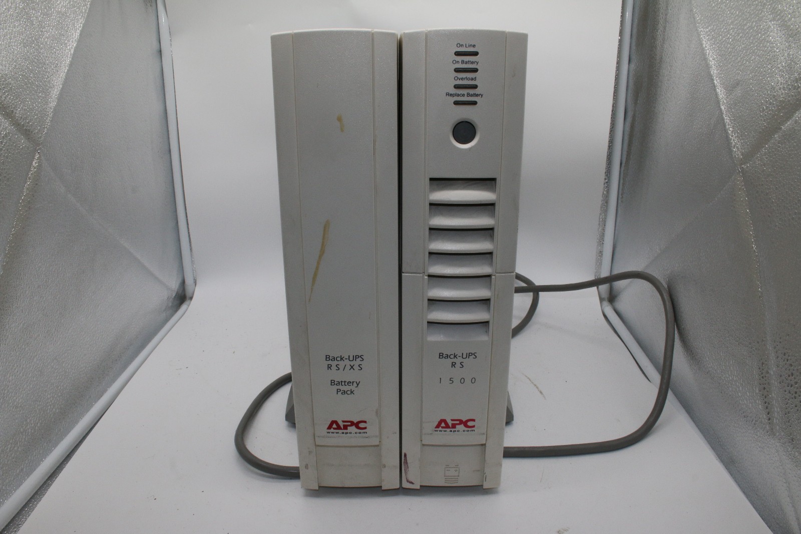 APC Back-UPS RS 1500 Battery Back Up Power Supply With Battery Pack