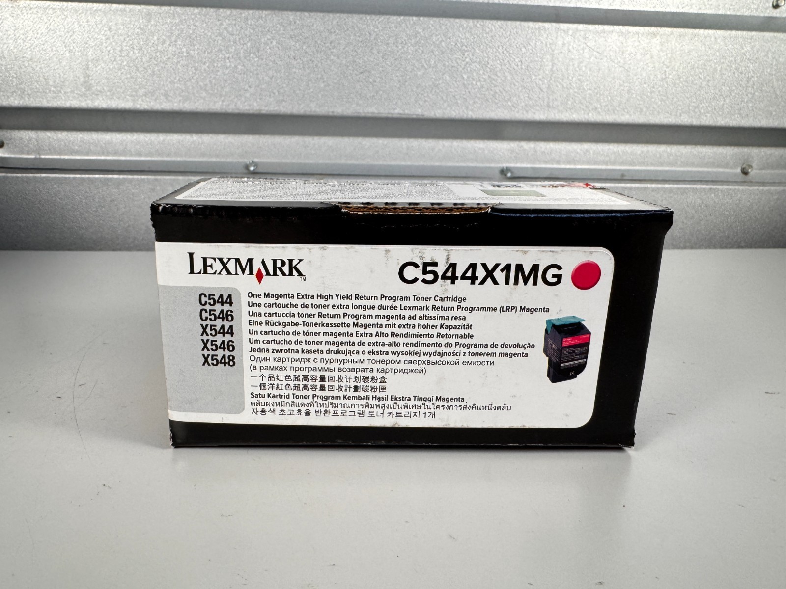 Lexmark C544X1MG Compatible Magenta Extra High Yield Toner Cartridge New Sealed