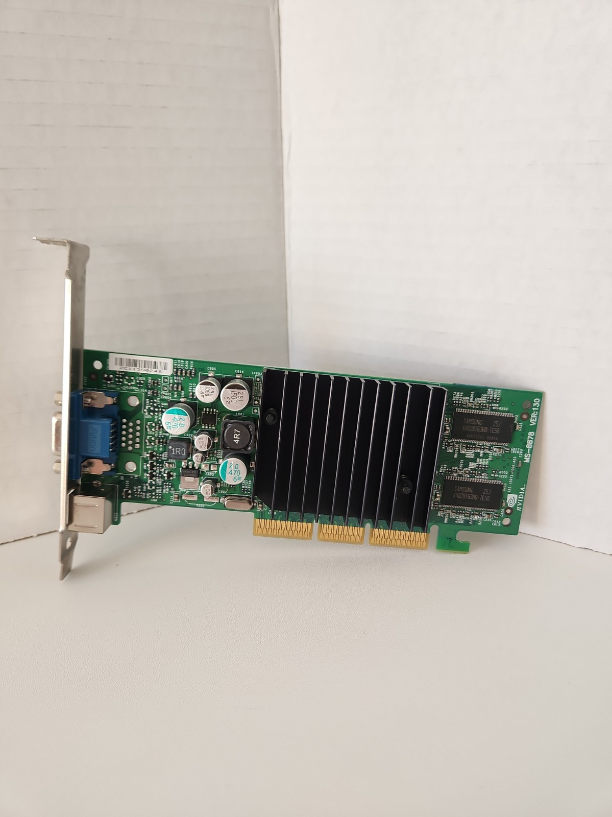 NVIDIA GeForce4 MX420 P73 64MB AGP Graphics Card GPU Tested & Working