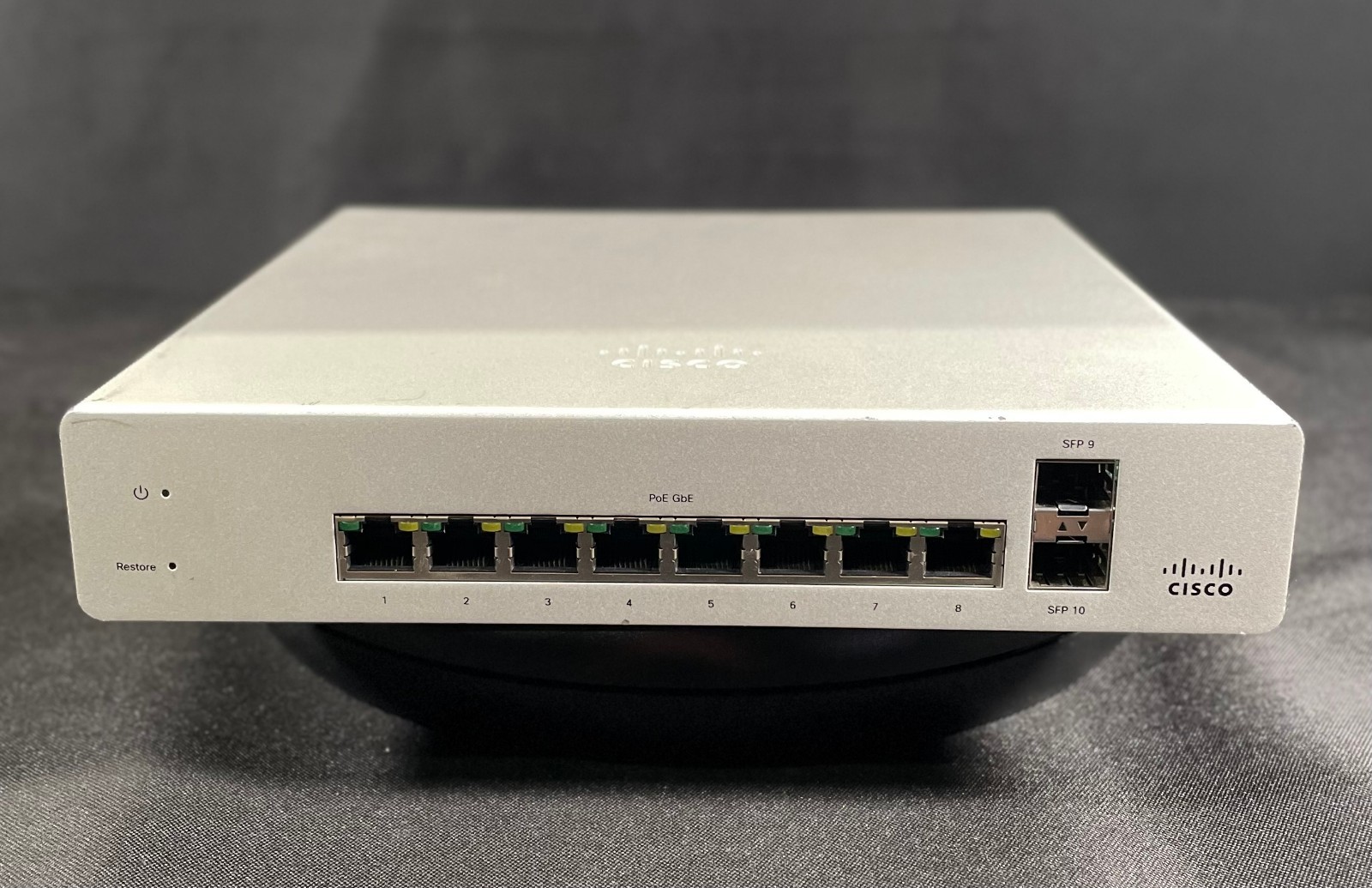 Cisco Meraki MS220-8P-HW 8 Port PoE+ Gigabit Ethernet SFP Switch -Same Day Ship