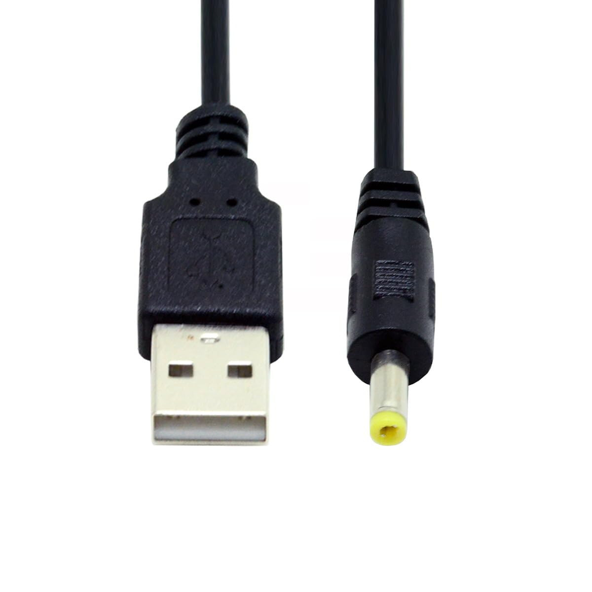 Chenyang USB to DC 4.0X1.7Mm Cable,Usb 2.0 Type a to DC 5V 4.0X1.7Mm Power round