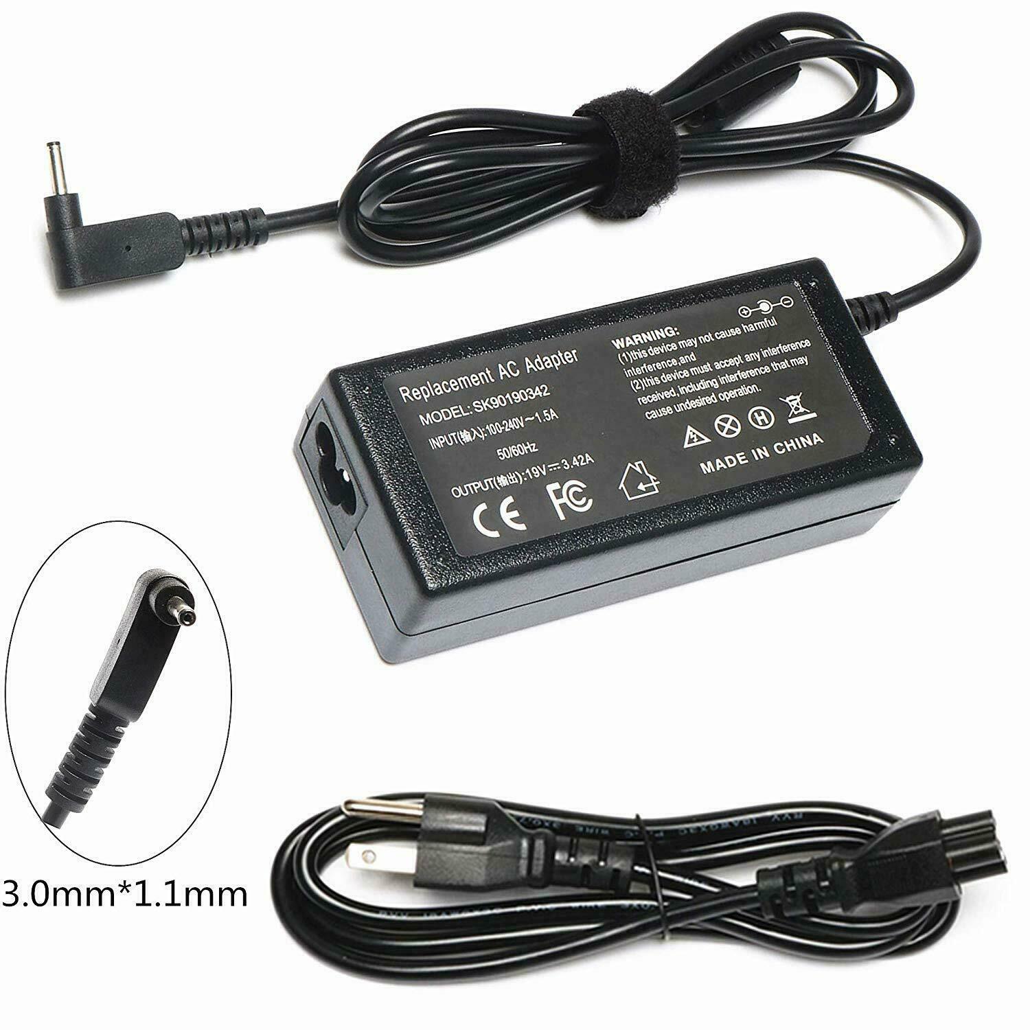 65W AC Power Adapter Charger for  Acer Aspire Vero AV15-51 AV15-51-5155
