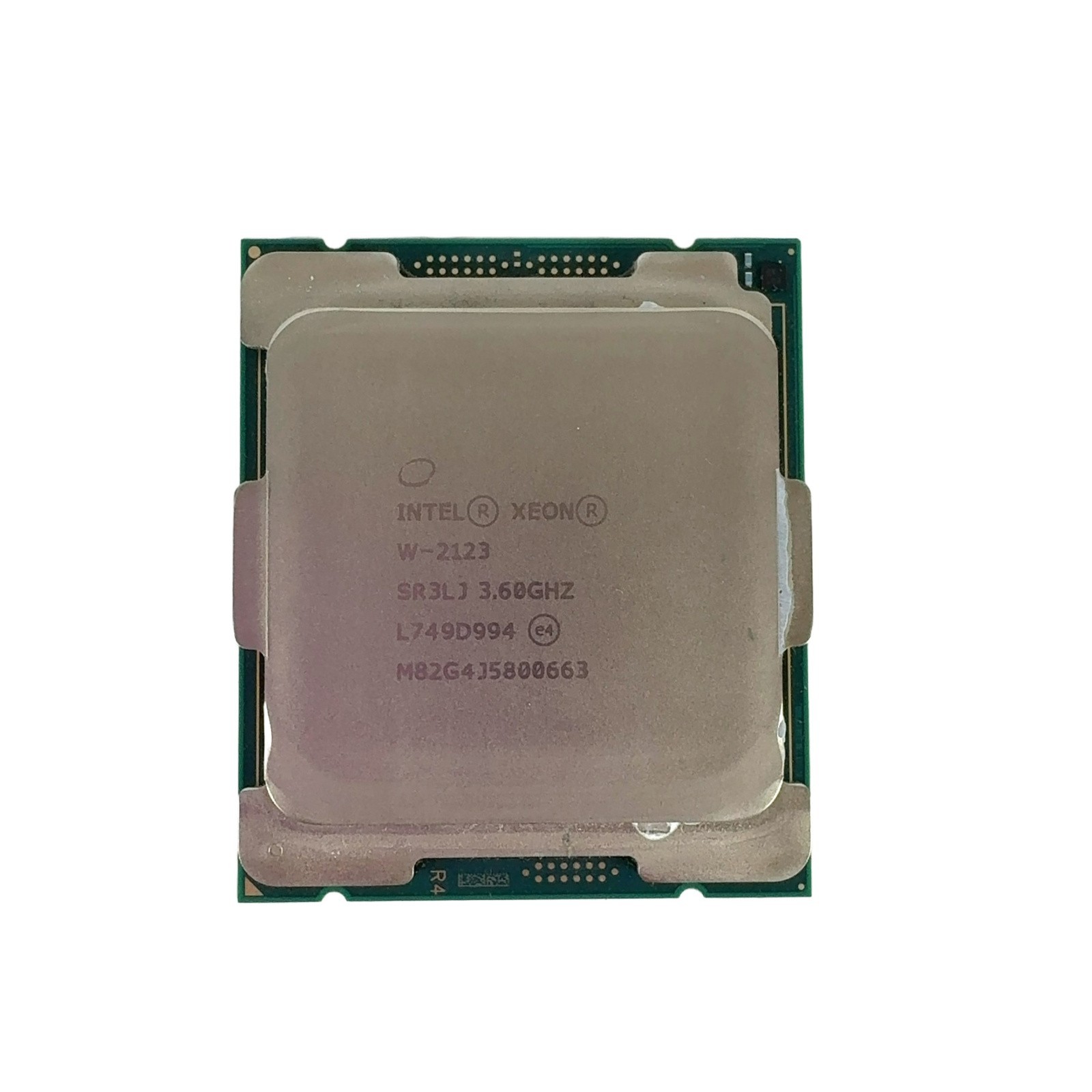 Intel Xeon W-2123 8.25MB 4-core LGA-2066 120W SR3LJ 3.60GHz Server CPU Processor