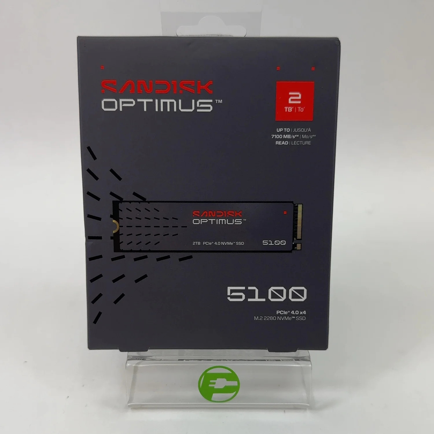 New SanDisk 2280mm Optimus 2TB M.2 NVMe Gen 4.0 x 4 SSD SDSP51200TAN-000G1