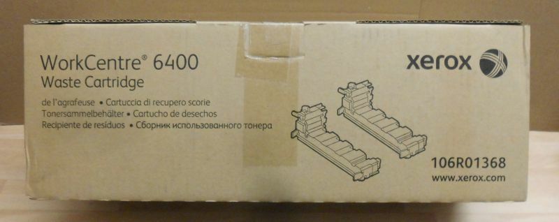 Xerox 106R01368 Residual Toner Container for WorkCentre 6400 Box C