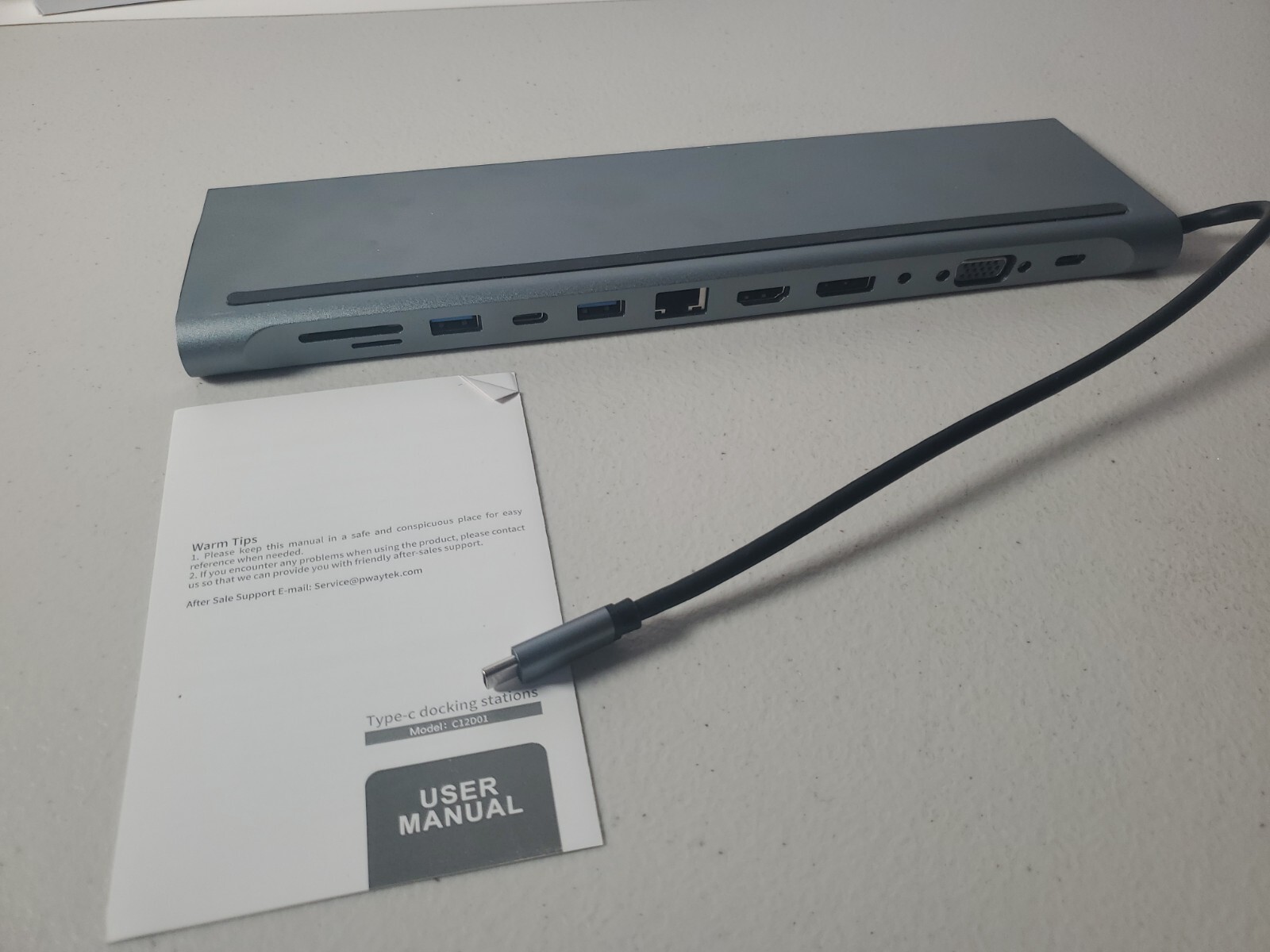 12 Port Usb C Docking Station