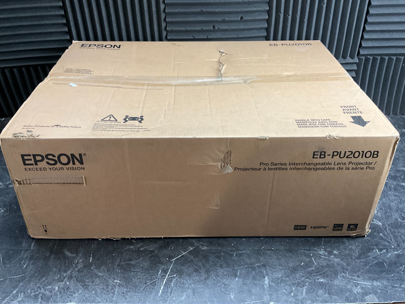 Epson Pro EB-PU2010B Projector 10000 lumens WUZGA V11HA52820 - NO LENS  | 🇺🇸✨