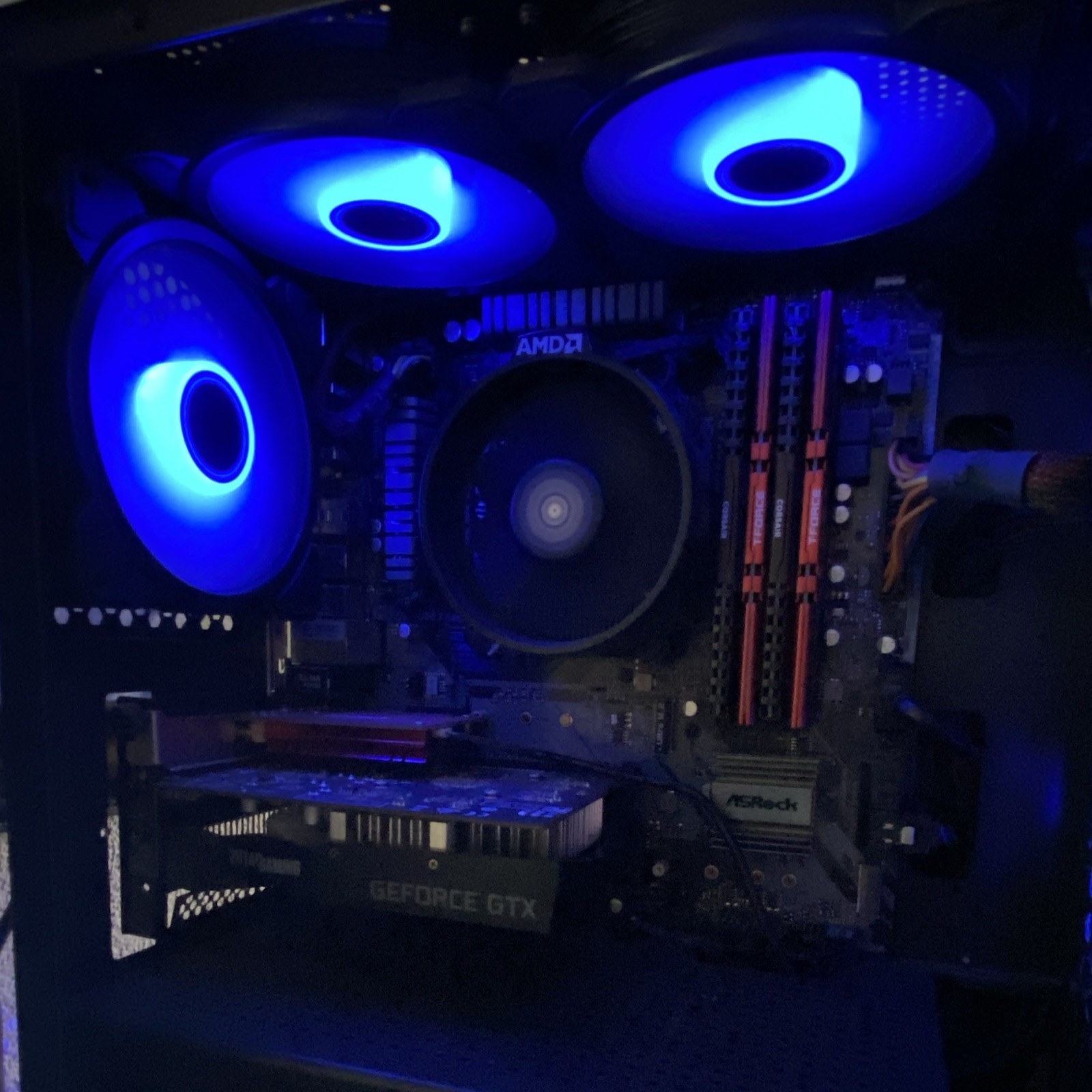 Antec Antec Black Tower Gaming Desktop PC with RGB Lighting Feature