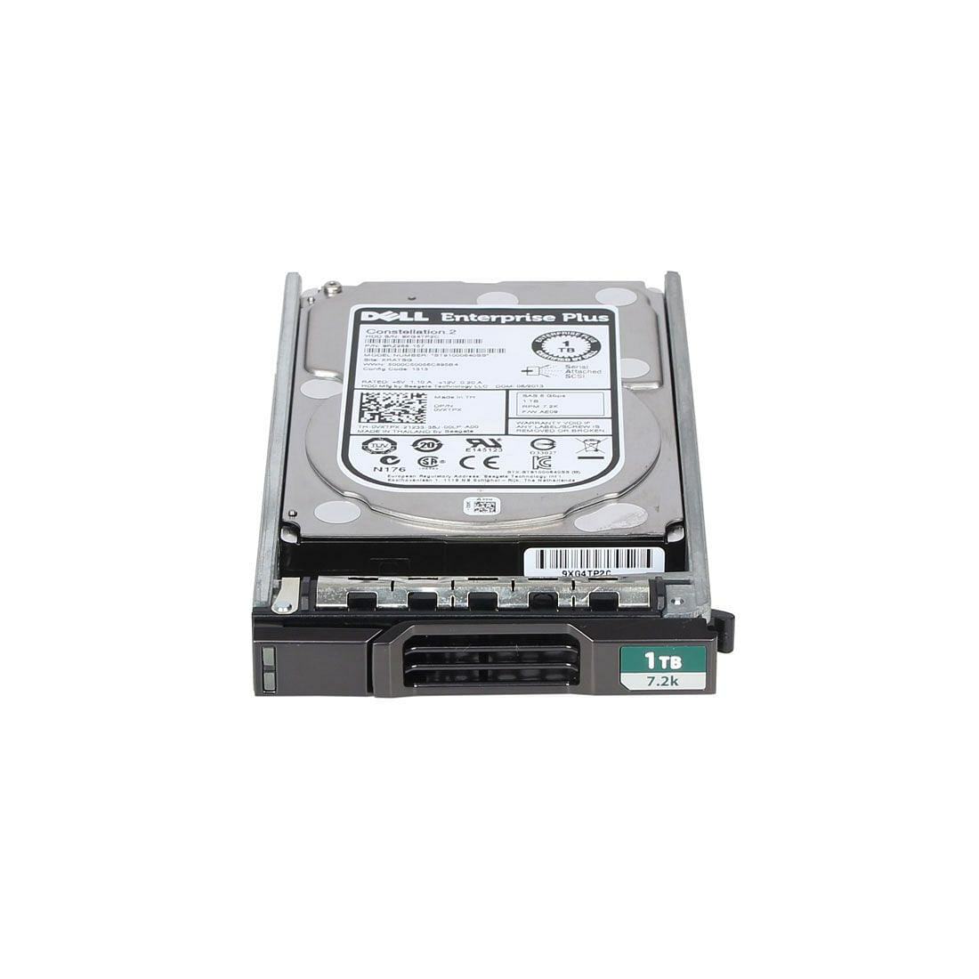 VXTPX DELL Compellent 1TB 6Gb/s 7.2K 2.5'' SAS HDD w/ tray ST91000640SS 0VXTPX