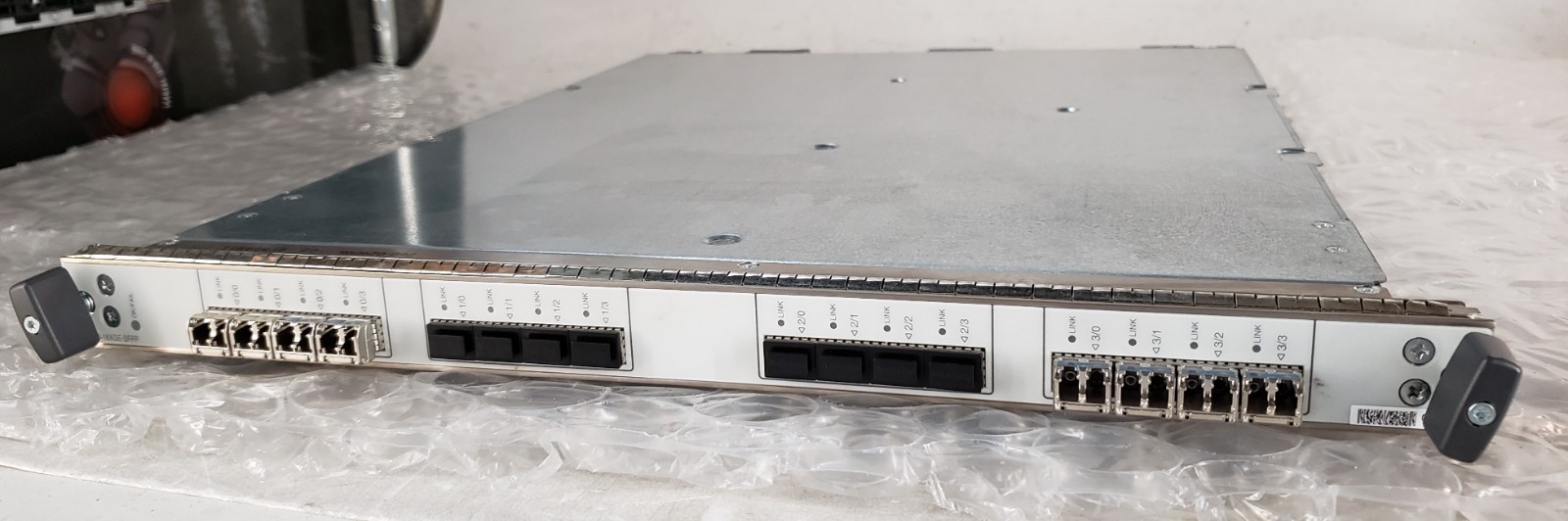 Juniper MPC-3D-16XGE-SFPP-F Line Card w/ 2x SPP5200SR-J6-M 10GE SFP+ SR + 6x LR