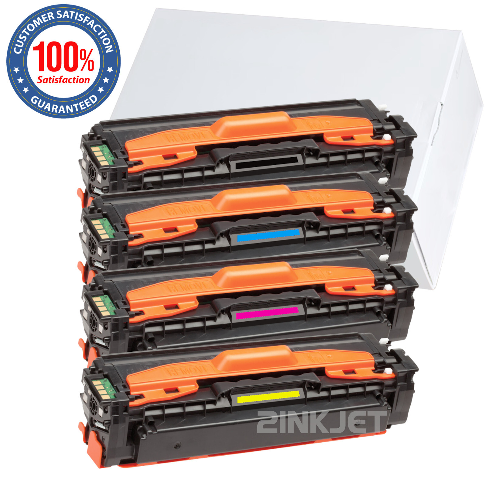 4pk CLT-K504S 504 Toner Cartridges for Samsung Sl-C1860FW Sl-C1810W CLX-4195