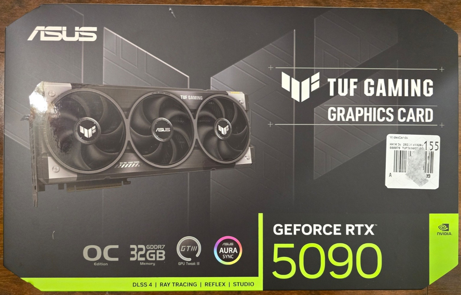 Brand NEW ASUS TUF GeForce RTX 5090 32GB GDDR7 Gaming OC PCIe 5.0 Graphics Card