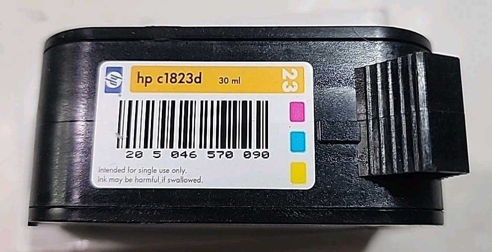 HP C1823d | Ink Cartridge | Tri-color | C1823D NEW UNUSED But Open Box