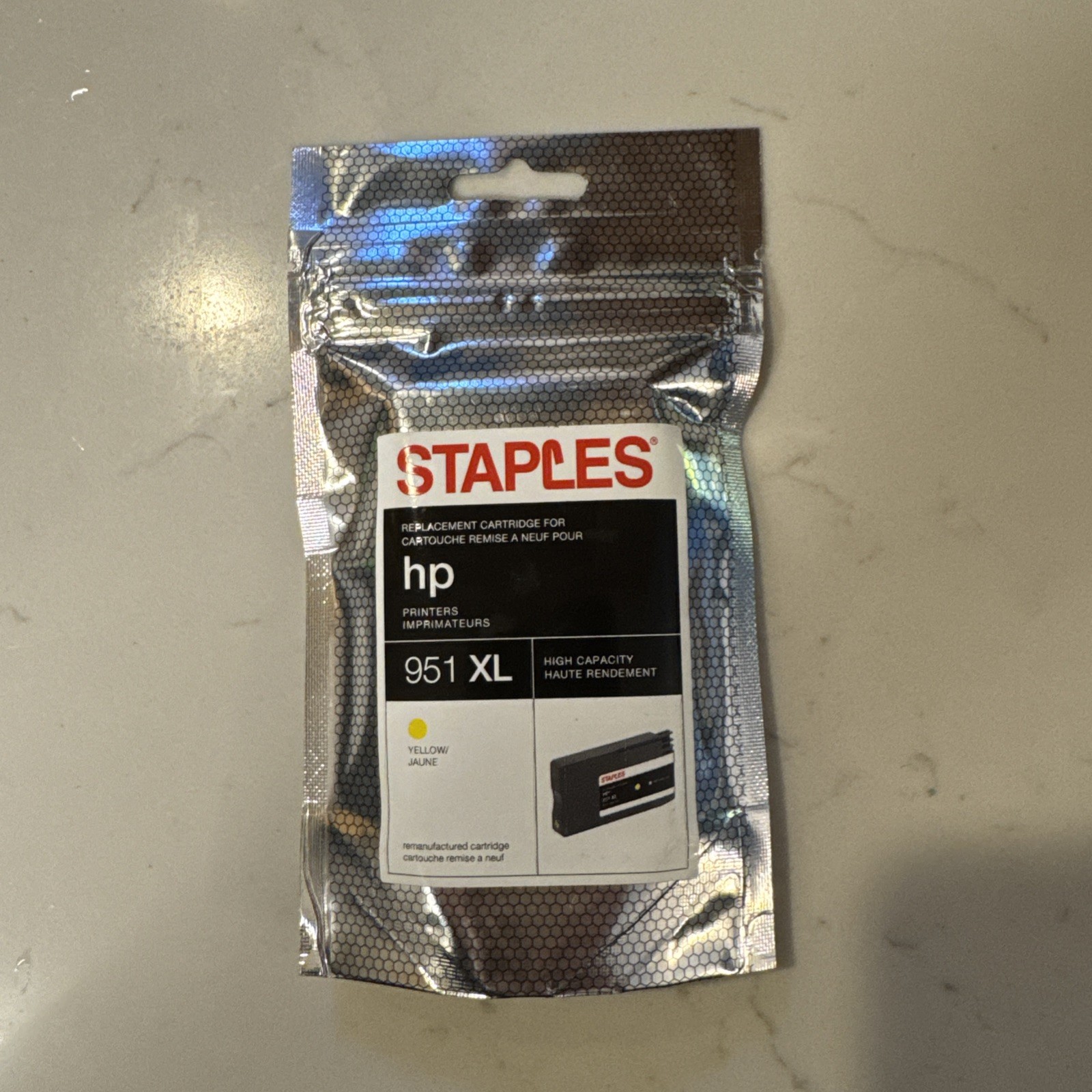 Staples  Ink Cartridge Replacement for HP 951XL (Yellow)