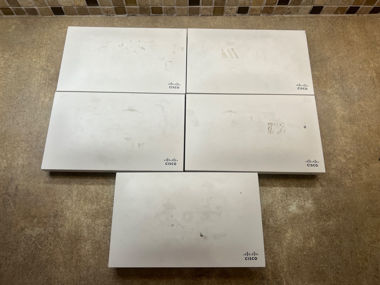 Lot of 5 Cisco Meraki MR42 MR42-HW Wireless Access Point