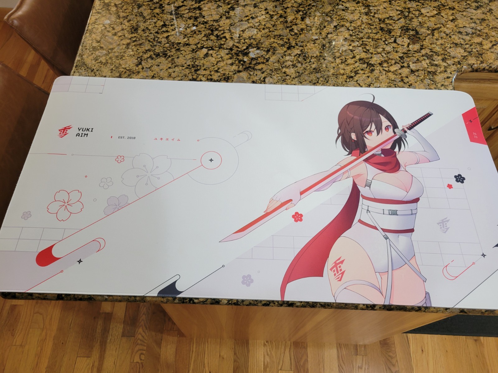Yuki Aim Yuki Pad Kitsune Large Mouse Pad
