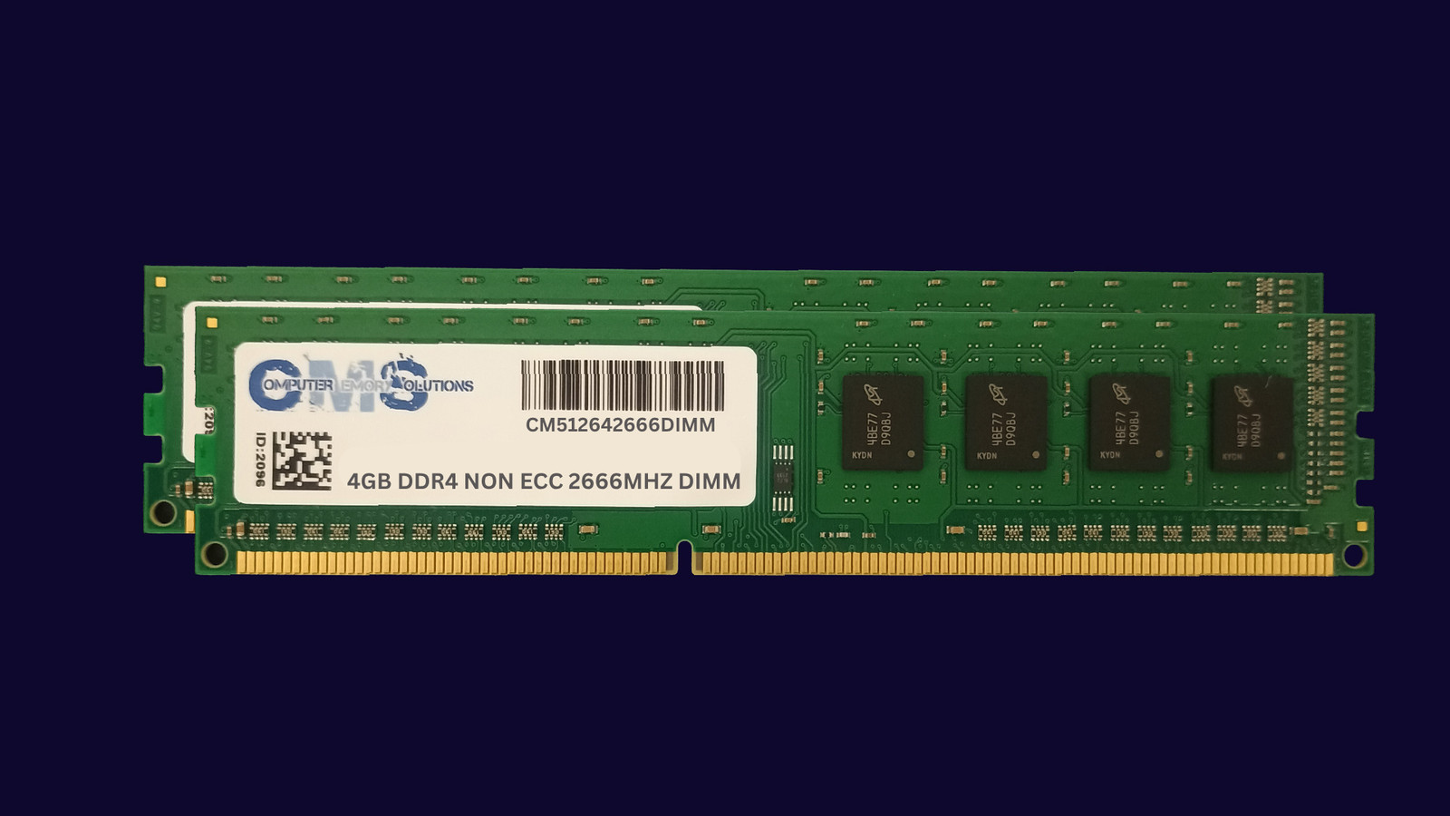 8GB (2X4GB) Mem Ram For ASRock  H310M-HDV/M.2, H310M-ITX/ac X370M-HDV by CMS d70